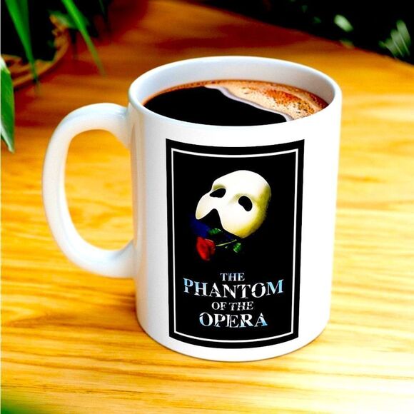 NWOT.Phantom of the Opera Mug. Perfect for the Phantom of the Opera Musical fan. - Picture 1 of 3